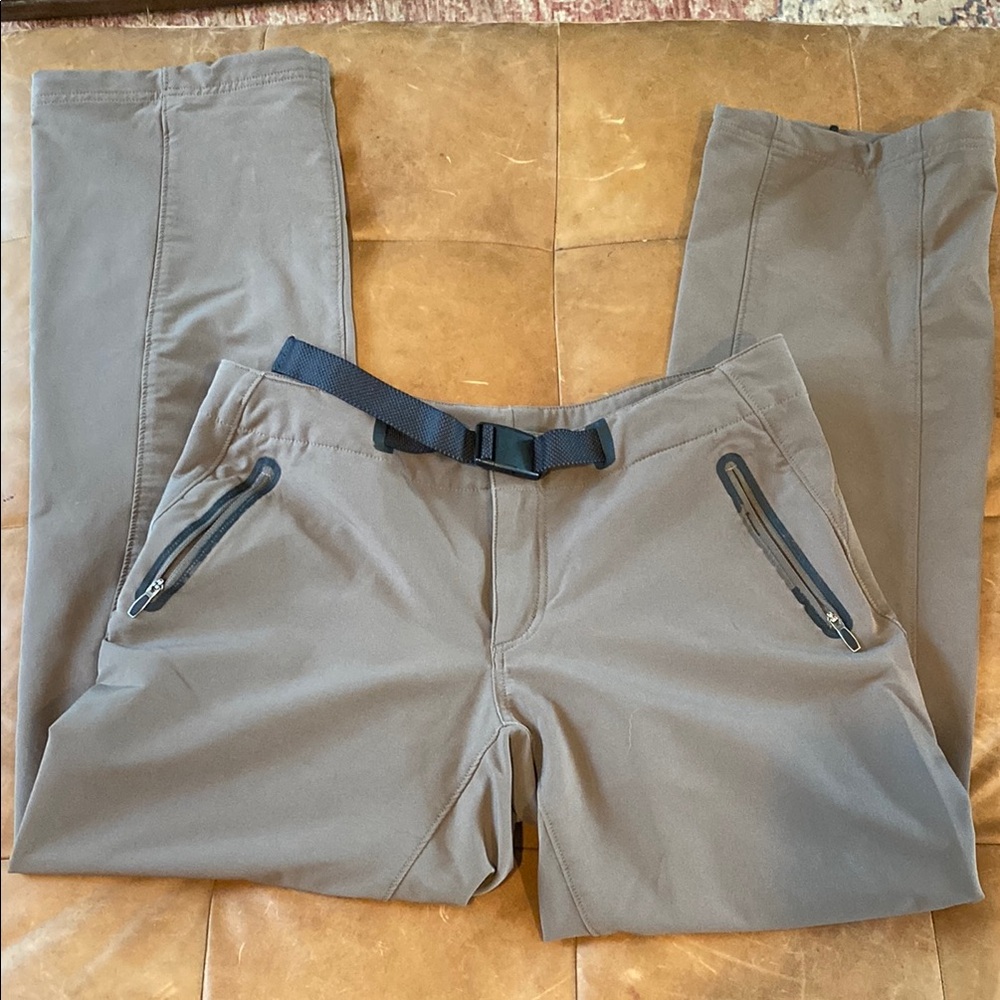 Women’s Tan Pants with Belt
